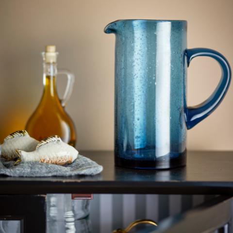 Tabby Pichet, Bleu, Verre