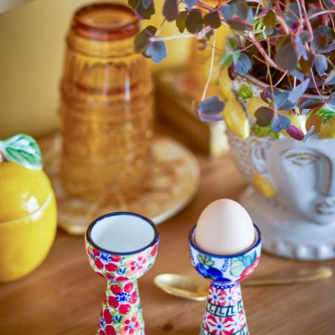 Florist Coquetier, Multicolore, Grès