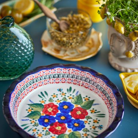 Florist Bol, Multicolore, Grès