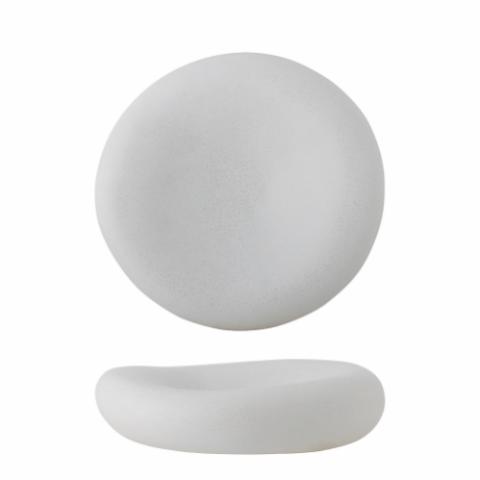 Audra Bowl, White, Stoneware