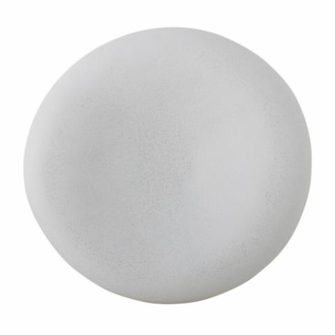 Audra Bowl, White, Stoneware