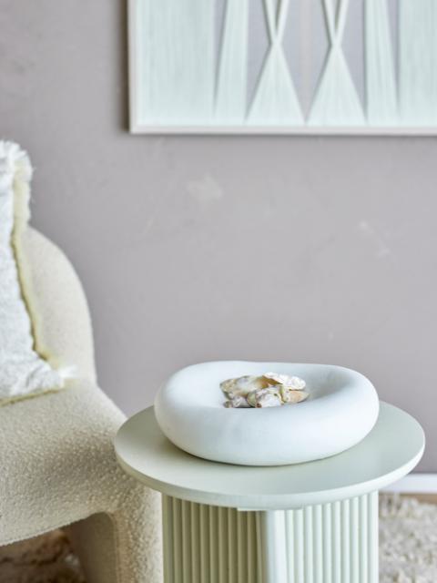 Audra Bowl, White, Stoneware