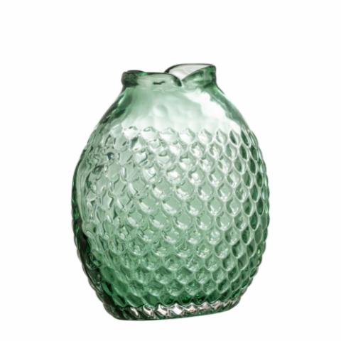 Bree Vase, Green, Glass