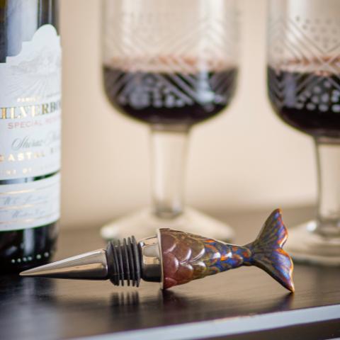 Prue Weinstopper, Braun, Steingut