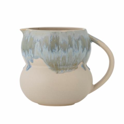 Luna Milk Jug, Blue, Stoneware