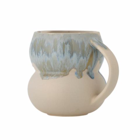 Luna Milk Jug, Blue, Stoneware
