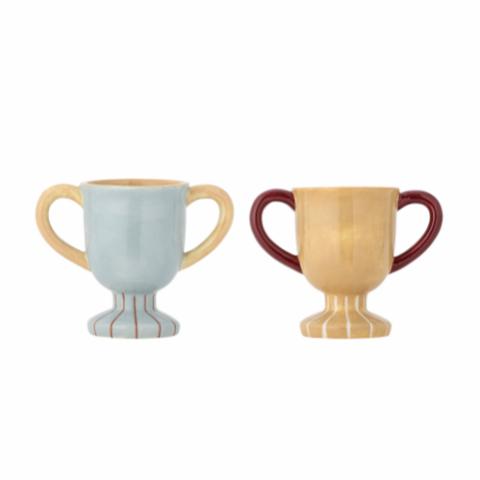 Trophy Tasse, Bunt, Steingut
