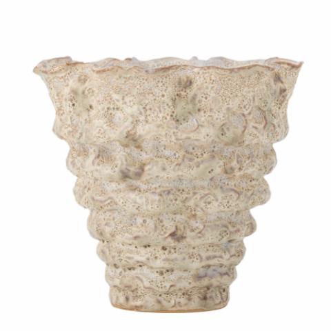 Colleen Flowerpot, White, Stoneware