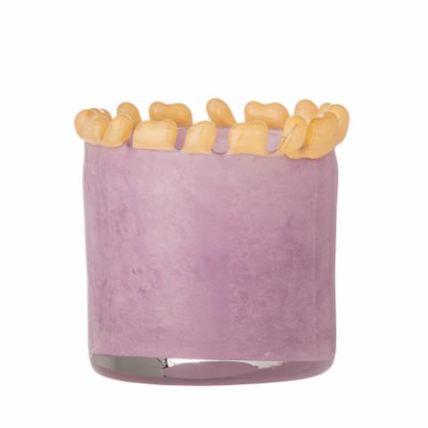 Edger Votive, Purple, Glass