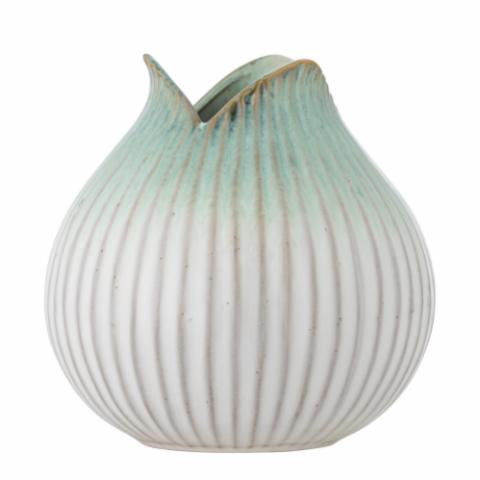Skylar Vase, Green, Stoneware