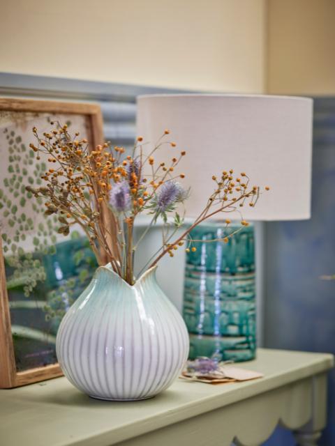 Skylar Vase, Green, Stoneware