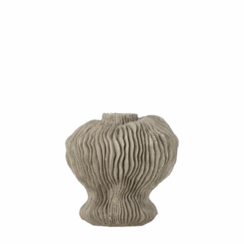 Briar Candle Holder, Grey, Polyresin