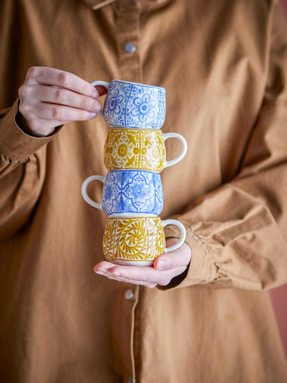 Milton Espressotasse, Bunt, Steingut