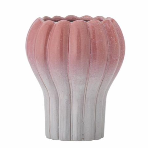 Kyla Pot de fleurs, Rose, Grès