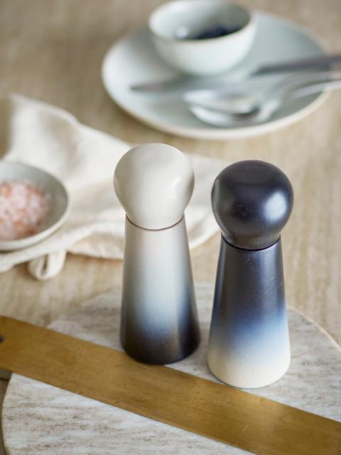 Hyman Salt & Peberkværn, Blå, Gummitræ