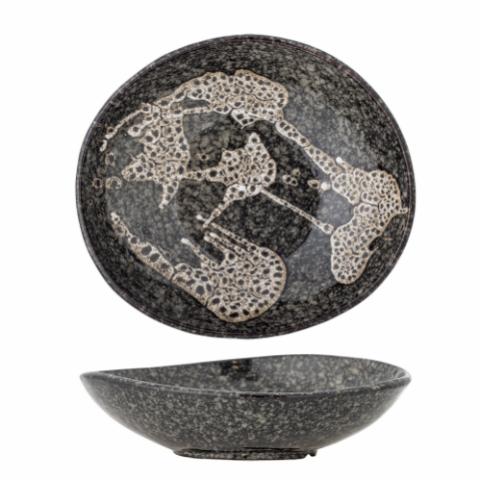 Sway Bowl, Grey, Stoneware