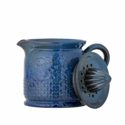 Liselu Zitronensaftpresse, Blau, Steingut