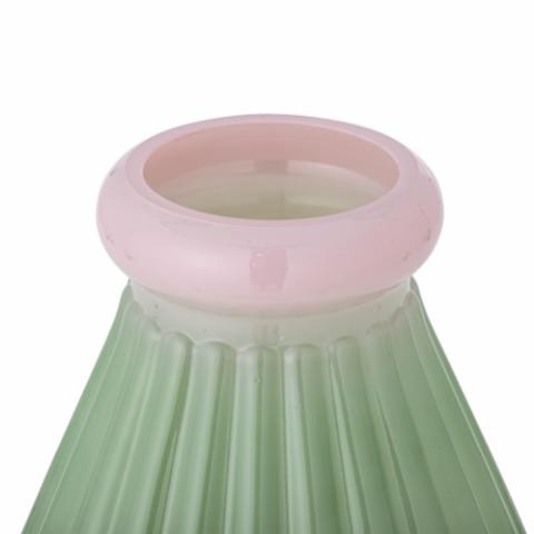 Judith Vase, Green, Glass