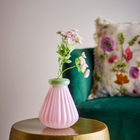 Judith Vase, Rose, Verre