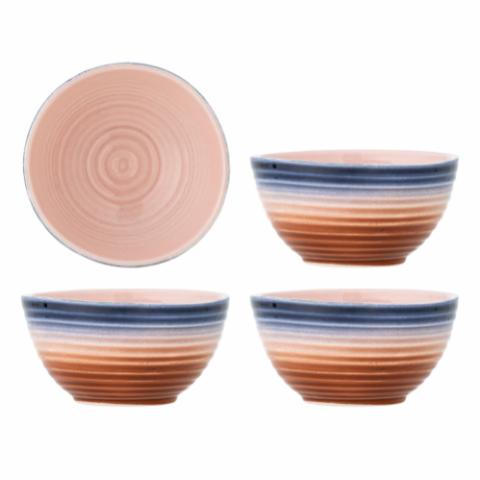 Tatum Skål, Multifarvet, Stentøj