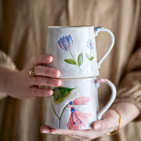 Camilla Mug, Multicolore, Grès