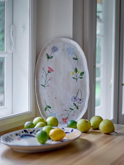 Camilla Assiette de service, Multicolore, Grès