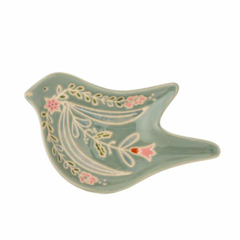 Rosalynde Servierplatte, Grün, Steingut