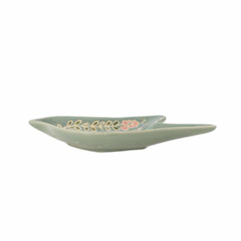 Rosalynde Serving Plate, Green, Stoneware