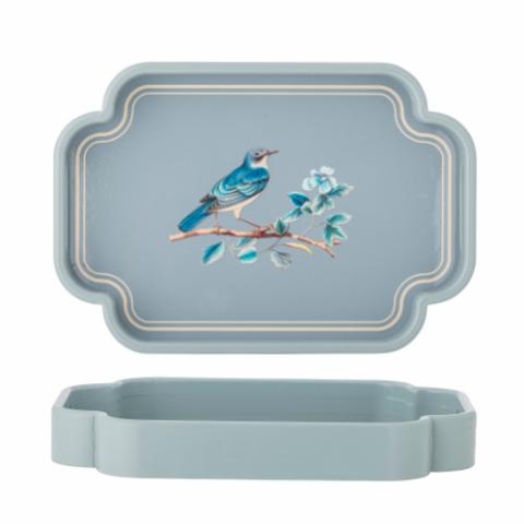 Meggie Tray, Blue, MDF