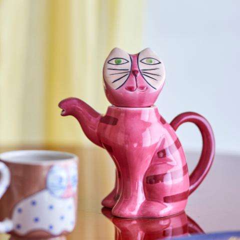 Missy Théière, Multicolore, Grès