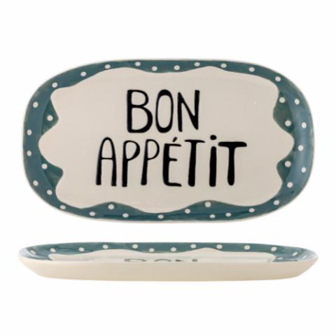 Soline Serving Plate, Multi, Stoneware