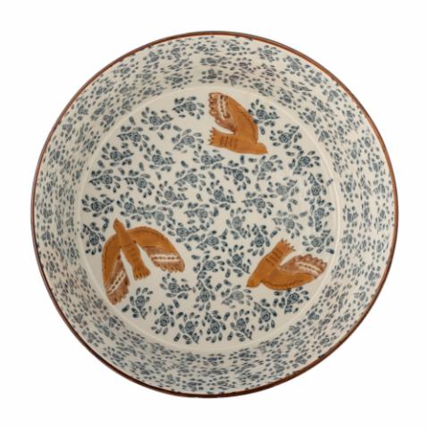 Hezha Bowl, Blue, Stoneware