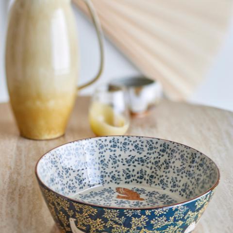 Hezha Bol, Bleu, Grès