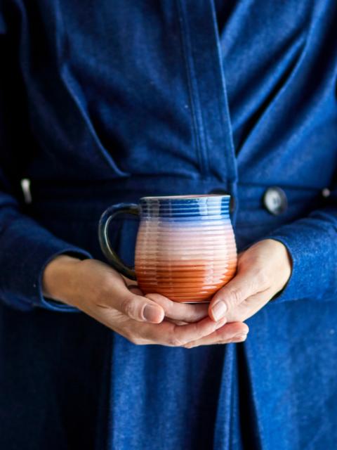 Tatum Tasse, Bunt, Steingut