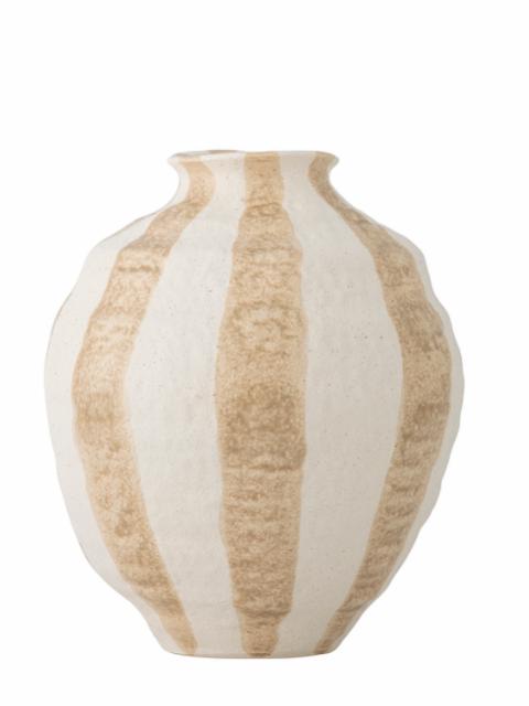 Byron Vase, Natur, Steingut