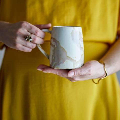 Winnie Mug, Multicolore, Grès