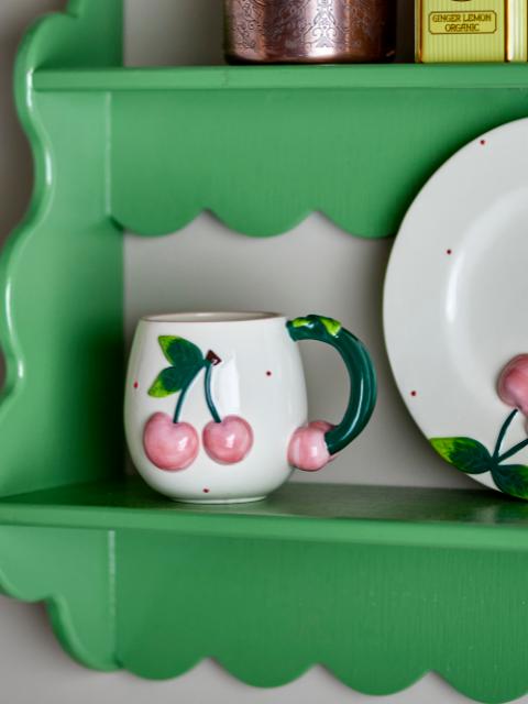 Berrie Mug, Rose, Grès