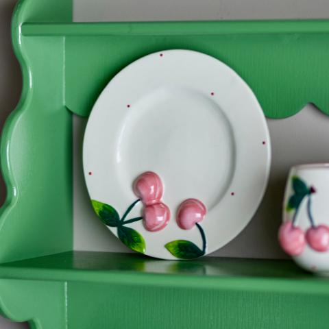 Berrie Assiette, Rose, Grès