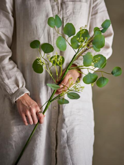 Eucalyptus Stem, Green, Artificial Flowers