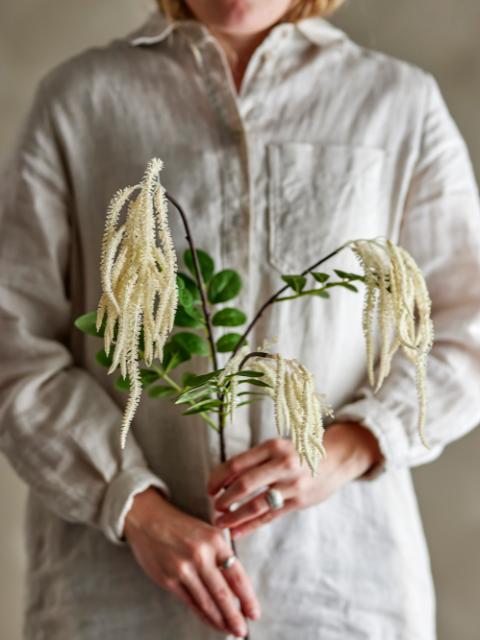 Reed Stiel, Weiß, Künstliche Blumen