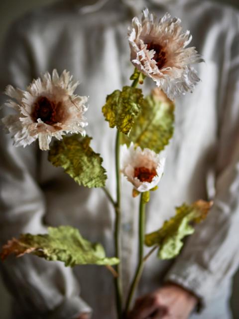 Chrysantemum Tige, Blanc, Fleurs artificielles