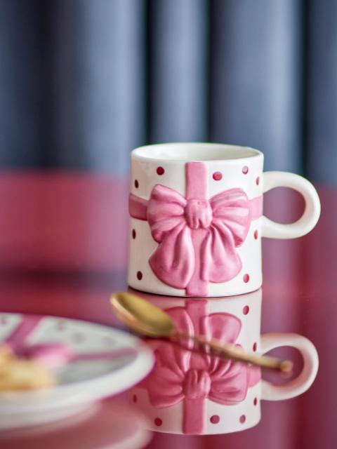 Bowie Mug, Rose, Stoneware