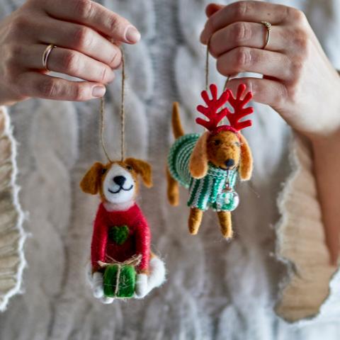 Monty Ornament, Multifarvet, Uld