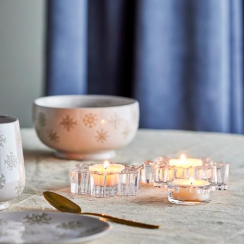 Dania Votive, Clear, Glass