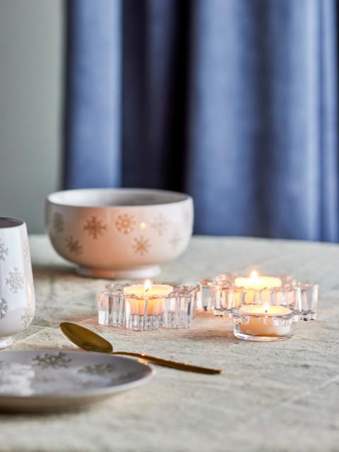 Dania Votive, Clear, Glass