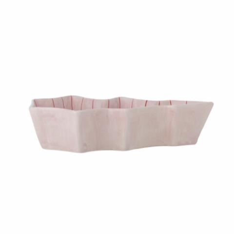 Shirly Serving Plate, Rose, Stoneware