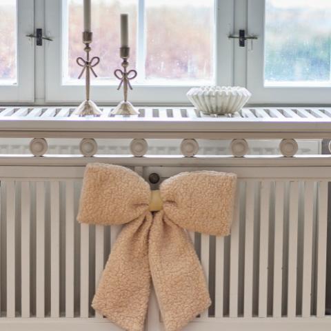 Ruby Nœud Décoratif, Nature, Polyester