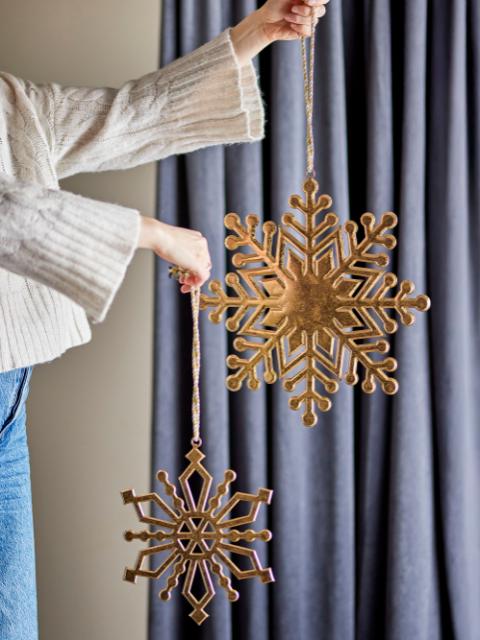 Kanja Ornament, Guld, Metal