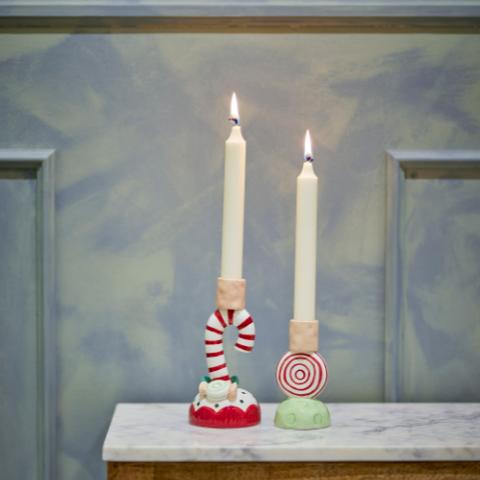 Leiani Bougeoir, Multicolore, Céramique