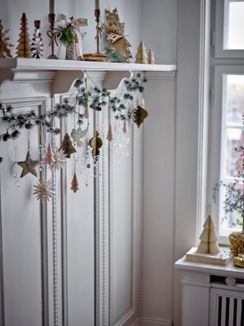 Ikata Ornament, Clear, Plastic